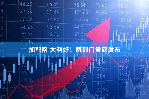 加配网 大利好！两部门重磅发布